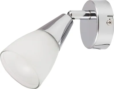 Produktbild von Rabalux 6767 Deckenstrahler 1 Spot Nicolette, E14, silber-weiß, Modern, 14cm