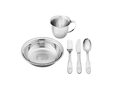 Produktbild von Georg Jensen ELEPHANT CHILD SET STAINLESS STEEL 5 PCS 3580069