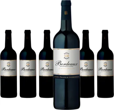 Produktbild von 6 x Baron Philippe de Rothschild Bordeaux Rouge