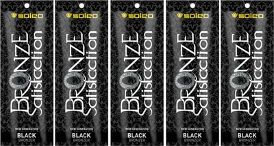 Image de Soleo Black Bronzer Satisfaction pour le bronzage x5 pcs