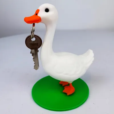 Produktbild von Decords Magnetischer Gänse-Schlüsselhalter – Höhe: 10 cm