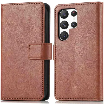 Obrázok produktu pre imoshion Luxe Bookcase pre Samsung Galaxy S23 Ultra - hnedý