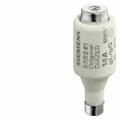 Produktbild von Siemens DIAZED-SICH.EINSATZ GL, DII, 4A, 1 Stück(e), 25 mm, 111 mm, 51 mm, 27 g
