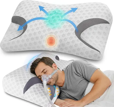 Produktbild von Hydomi CPAP-Kissen für Seitenschläfer - Memory Foam - Nackenstützkissen - 02-Standard