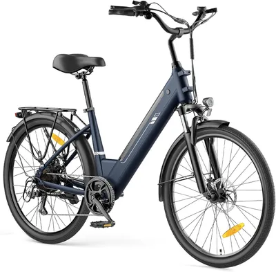 Produktbild von Touroll J2 ST City E-Bike 26 Zoll 250W 561,6Wh Shimano 7-Gang 100km Tiefeinsteiger LED Display