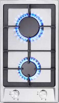 Produktbild von Gasherd, Dual-Fuel-Kompatibilität, Automatischer Flammenschutz, Edelstahl