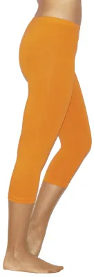 Immagine prodotto di Leggings 3/4 donna in cotone ARANCIONE L