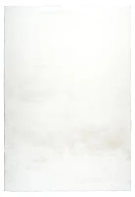 Zdjęcie produktu dla Dywan Teppich Cross 425, biały, 80x150 cm – miękki i łatwy w pielęgnacji