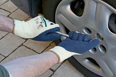 Produktbild von PowerGrab Plus - Grösse 11 Strickhs. in Latex