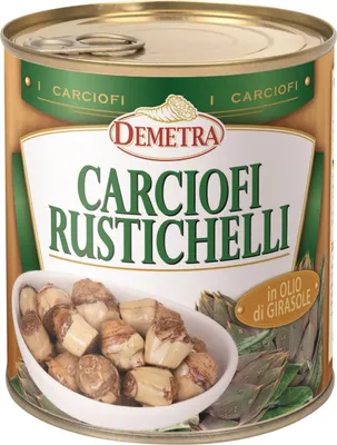 Immagine prodotto di Carciofi Rustichelli 770 gr. - Demetra