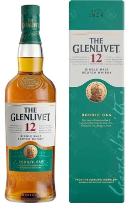 Immagine prodotto di The Glenlivet 12 Years Old DOUBLE OAK 40% Vol. 0,7l in confezione regalo