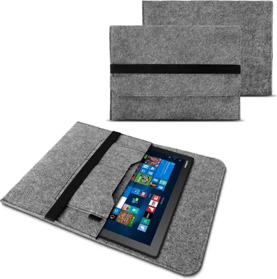 Produktbild von Lenovo Miix 510 / 700 / 720 Notebook Sleeve Hülle Case Schutz Cover Tasche FilzFarben:Grau