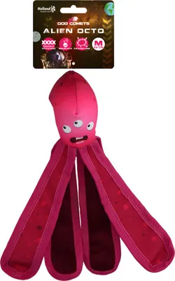 Produktbild von Dog Comets Hundespielzeug Alien Octo rosa, Größe: L