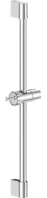 Produktbild von Edelstahl-Duschstange 67 cm mit Duschkopfhalterung – Verstellbar und um 360 Grad schwenkbar – Ideal für Badezimmer, Duschset mit Wandbefestigung