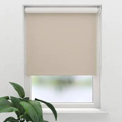 Produktbild von SOLUNA Verdunkelungsrollo V5 sand 160x190 cm inkl. Klemmträger