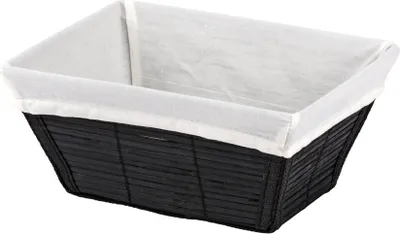 Produktbild von Aufbewahrungskorb Bamboo M Schwarz