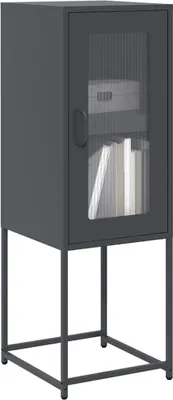Produktbild von vidaXL Sideboard Anthrazit 36x39x107 cm Kaltgewalzter Stahl