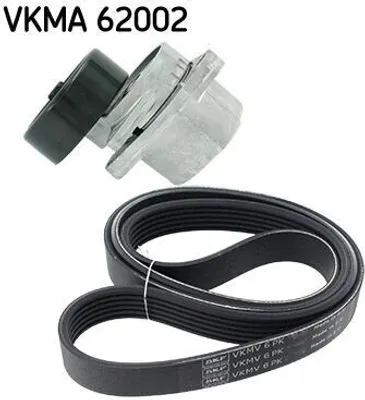 Produktbild von SKF VKMA 62002 Keilrippenriemensatz für NISSAN X-TRAIL (T30)