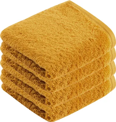 Produktbild von 4er Pack Gästetuch Vegan Life von der Marke Vossen 40 x 60 cm