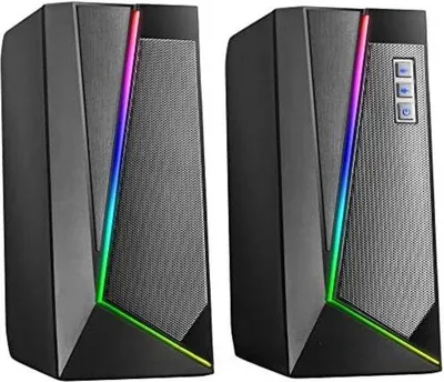 Zdjęcie produktu dla Głośniki do gier - Głośniki komputerowe - Głośniki do PC - Czarny