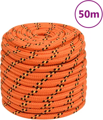 Zdjęcie produktu dla Linka żeglarska, pomarańczowa, 18 mm, 50 m, polipropylen