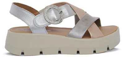 Produktbild von Damen Sommer Sandalen Beige Modell 1160022