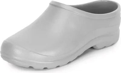 Produktbild von Ladeheid Damen und Herren leichte Eva Clogs Gartenclogs Gartenschuhe LADW001 (Grau 2183, 36)