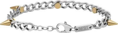 Immagine prodotto di Diesel DX1453931 Bracciale da donna in acciaio inossidabile bicolore oro 20 cm
