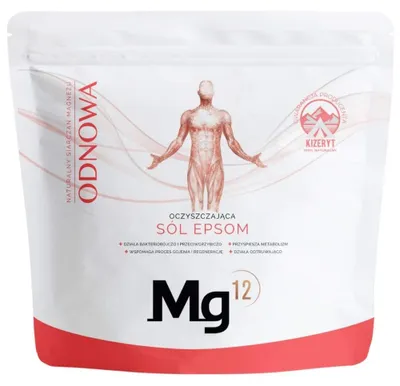 Obrázok produktu pre Mg12 Epsomská soľ obnova 1 kg síranu do kúpeľa