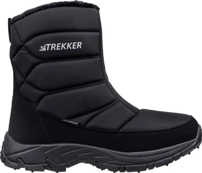 Produktbild von Schwarz Stiefel EU42 für Winterwanderungen, wasserabweisend, warm, atmungsaktiv, stark profilierte Sohle, 27 Stifte