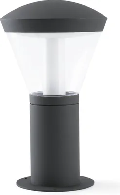 Produktbild von Faro 75537, Außensockel-/Pfostenbeleuchtung, Dunkles Grau, Aluminium, IP65, I, 10 W