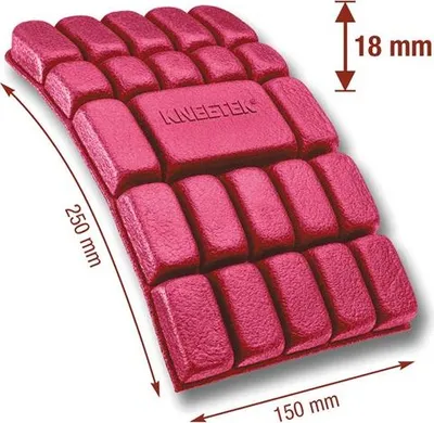 Produktbild von Kniepolster für Arbeitshosen, EuroPAD, Gr. 250 x 150 x 18 mm