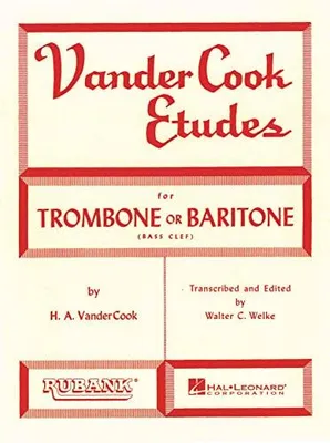 Produktbild von Vandercook Etudes for Trombone or Baritone
