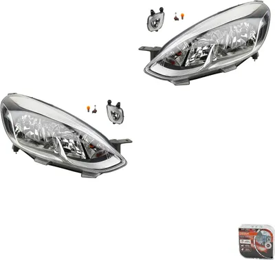 Produktbild von Johns, Scheinwerfer Satz + Osram Night Breaker Laser passend für Ford Fiesta 17 05/17-5 2118578 H1BB13W029AD 2118582 H1BB13W030AD 2112644 2112660