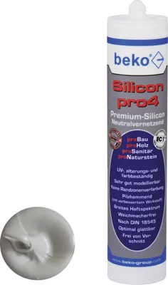 Obrázok produktu pre beko Silicon pro4 Premium 310 ml Silbergrau