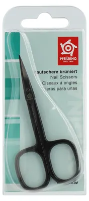 Obrázek produktu pro Nůžky na kůžičku Pfeilring, černé leštěné (9 cm)