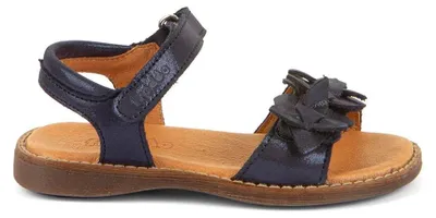 Produktbild von Froddo LORINE FLOWERS Kinder Sandalen Leder Klettverschluss Blumen (G3150251-6)