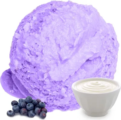 Produktbild von Joghurt Heidelbeere Speiseeis Pulver 1 kg