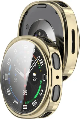 Produktbild von Schutzhülle für Galaxy Watch 8 44 mm, Bizon Case Watch Felipe, Golden