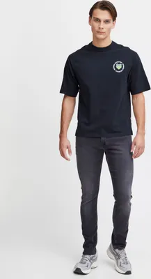 Produktbild von Casual Friday CFTue relaxed fit tee with chest print Herren T-Shirt Shirt Rundhals 100% Baumwolle relaxed fit