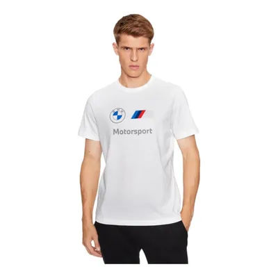 Produktbild von Puma Bmw Mms Ess Logo Kurzarm-t-shirt Weiß XL Mann Weiß XL