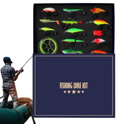 Produktbild von Künstliche Köder-Set für Barschfische