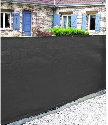 Obrázok produktu pre Ochrana proti pohľadu HDPE antracitová, 1 x 3 m, ochrana proti pohľadu 5/5, 350 g/m², anti-UV