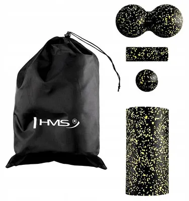 Produktbild von HMS FSBM04 Massage-Set Rollen und Bälle EPP