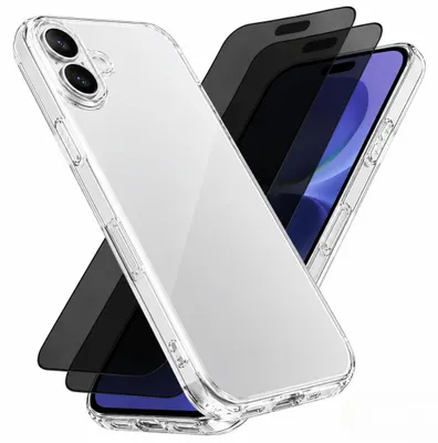 Produktbild von Hülle + 2X Schutzglas für Apple iPhone 16 Plus Panzerfolie Schutzhülle Case 9H