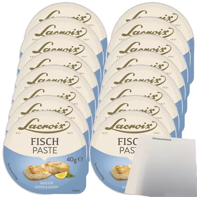 Produktbild von Lacroix Fisch Paste VPE (16x40g Schale) + usy Block