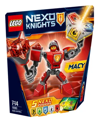 Produktbild von LEGO® Nexo Knights Action Macy 70363