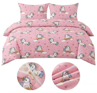 Zdjęcie produktu dla Pościel 3D 140X200 Little Unicorn