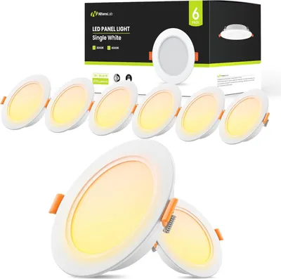Produktbild von NITENSLAB LED Einbaustrahler 230v 7W 510lm,Spots Deckenleuchte IP44 4000K (12er Set)