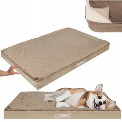 Produktbild von Lovedog OrtoMax Orthopädisches Hundebett 70x55 cm Beige